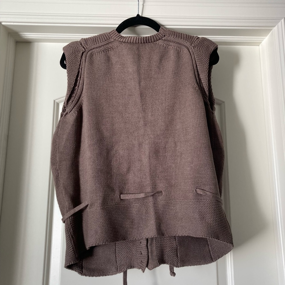 Light Brown Two-Piece Sweater Set - Picture 5 of 7